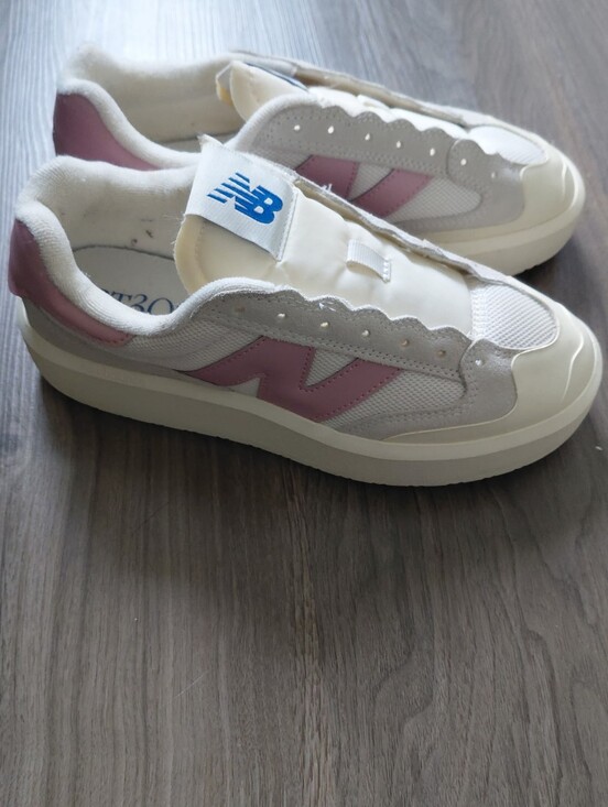 New Balance Shoes - New Balance Women's White and Pink Sneakers